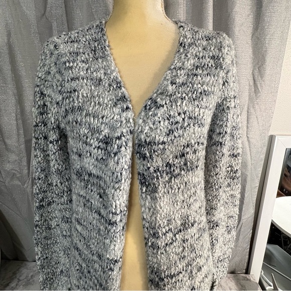 Madison Lilly Sherpa cardigan, Sherpa hoodie, woman’s sweater, size medium - Picture 3 of 16